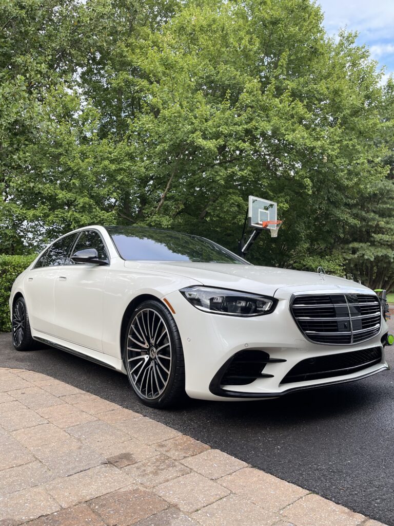 Boss Auto Detail and Wash detailed exterior of Mercedes