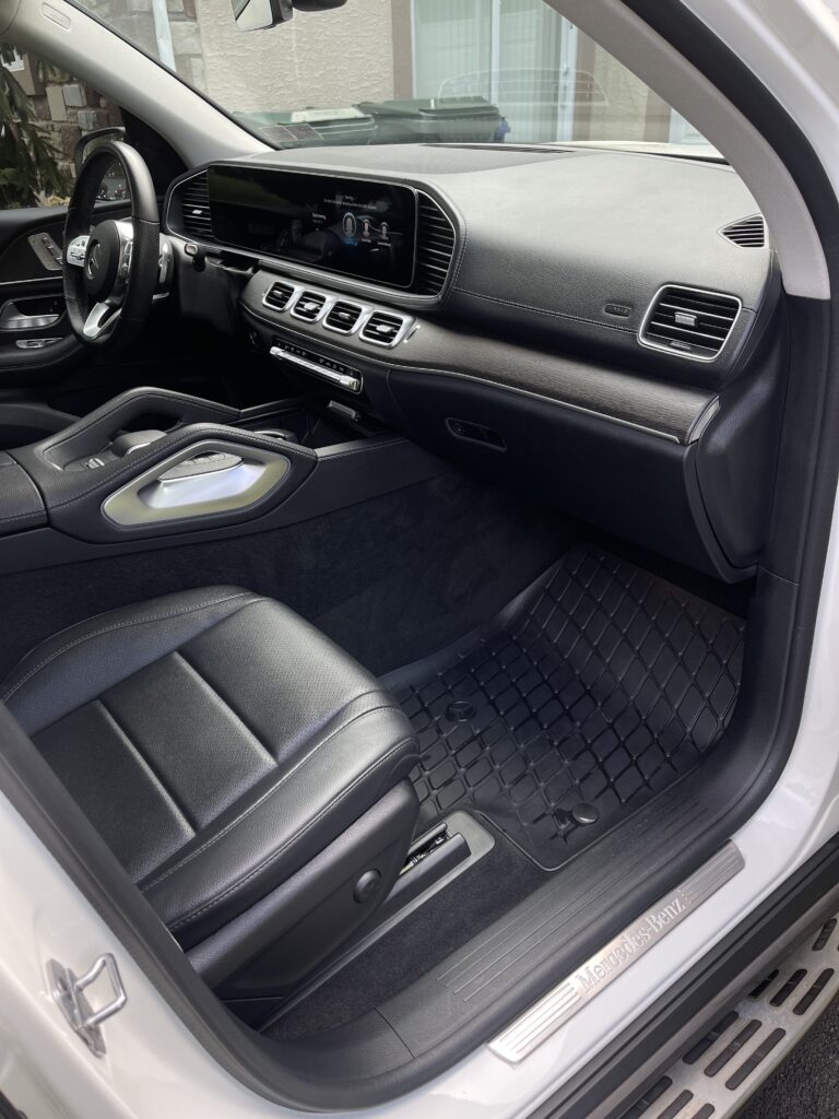 Boss Auto Detail and Wash detailed interior of Mercedes