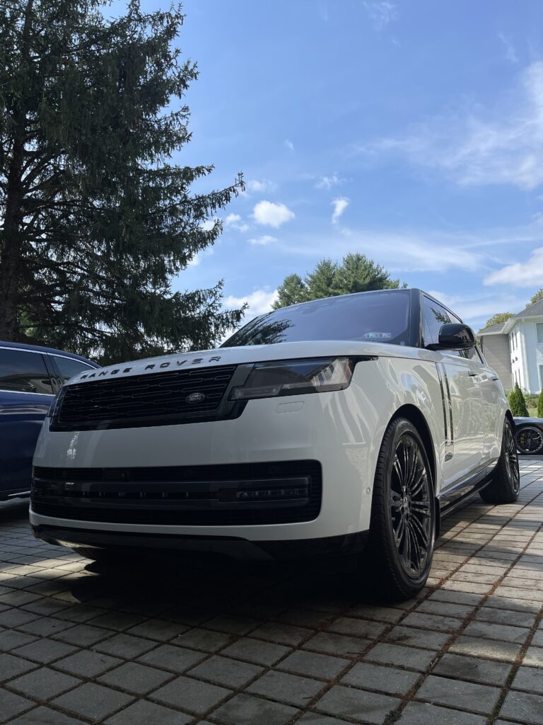 Boss Auto Detail and Wash detailed exterior of Range Rover