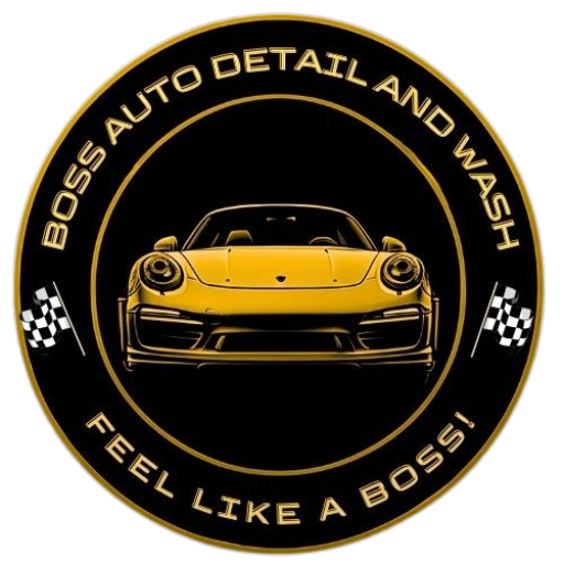 Boss auto detail and wash logo