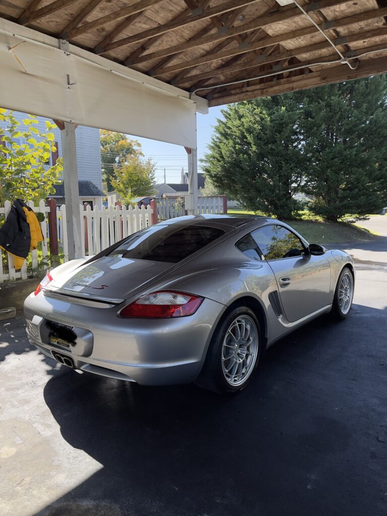 Porsche exterior detailed by Boss auto Detail and Wash