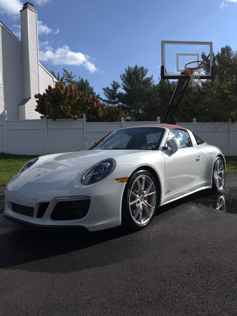 Porsche exterior detailed by Boss auto Detail and Wash