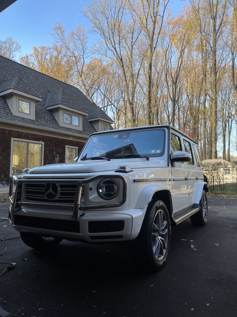 Mercedes benz exterior detailed by Boss auto Detail and Wash