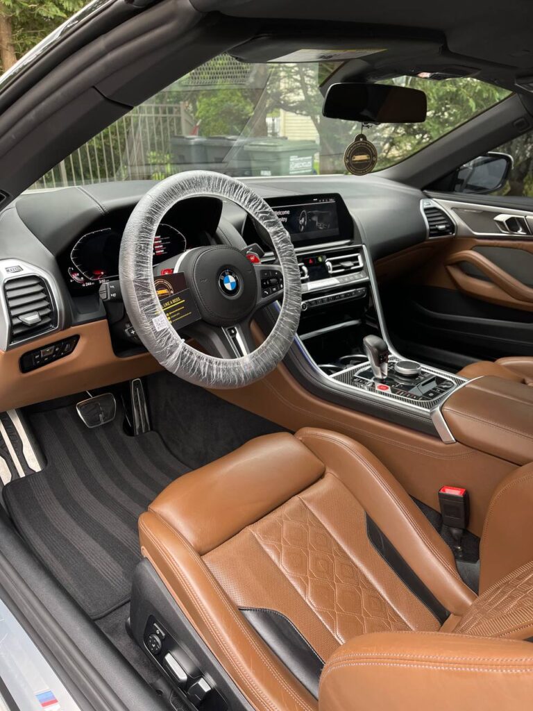 boss auto detail and wash interior bmw car detailed in bucks county