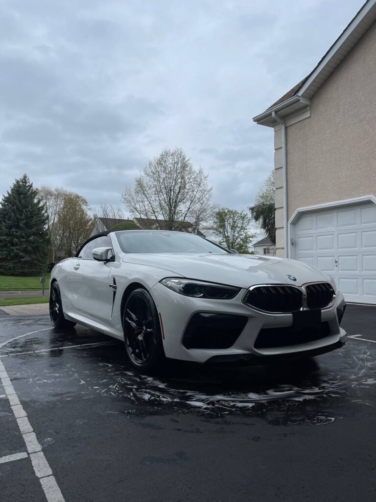 boss auto detail and wash exterior bmw car detailed in bucks county