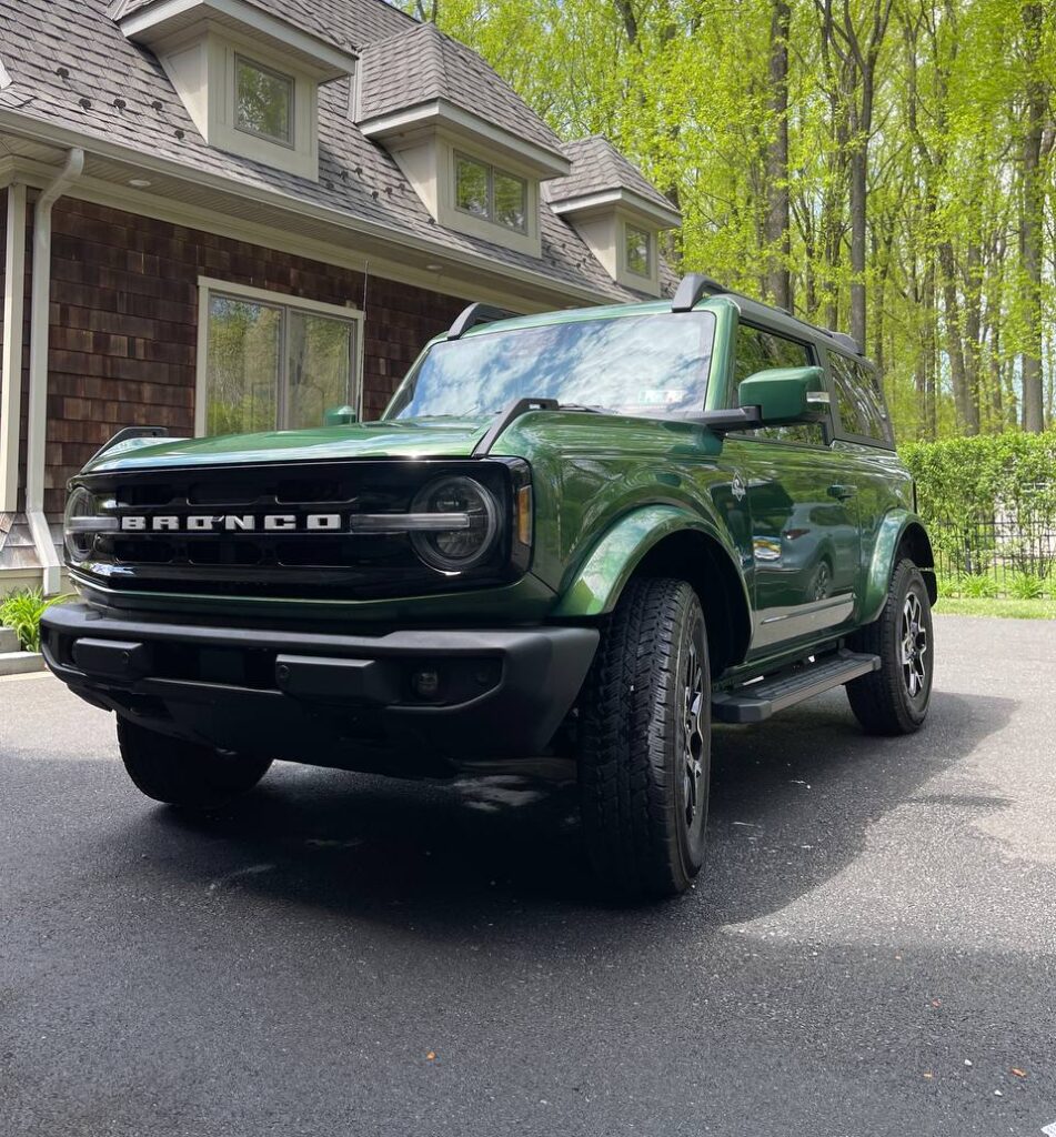 boss auto detail and wash exterior bronco car detailed in bucks county