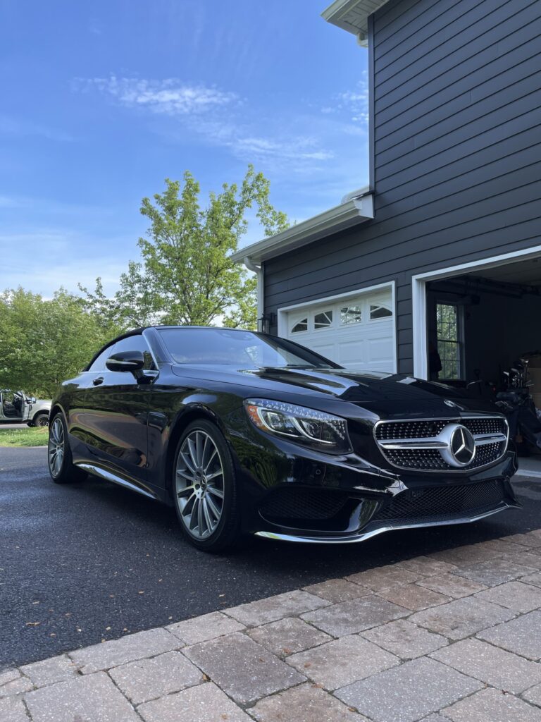 boss auto detail and wash exterior mercedes car detailed in bucks county